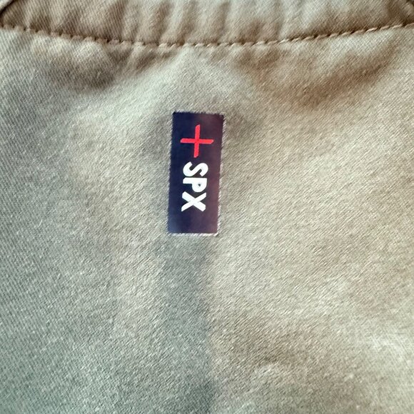 Greys Anatomy By Barco Womens V-Neck Scrub Top Olive Green L Durable Stretch Fab - Picture 7 of 7